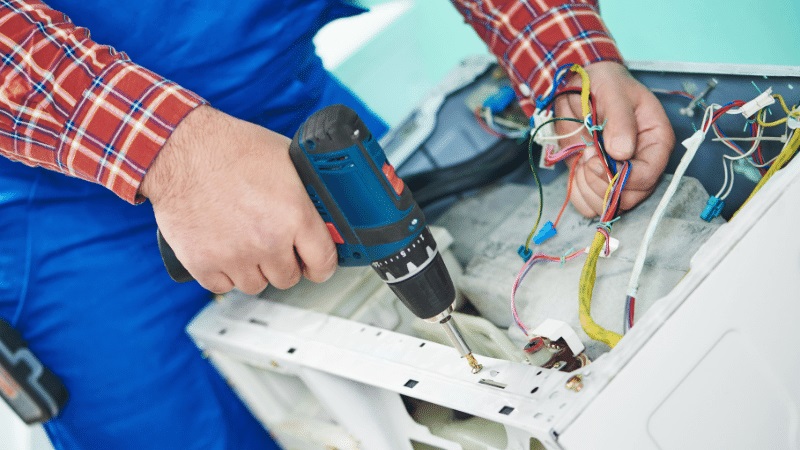 Manisa Gorenje Gorenje çamaşır makinesi kart tamiri – Su almama arızası orijinal parça ile giderildi. - Teknik servis örneği